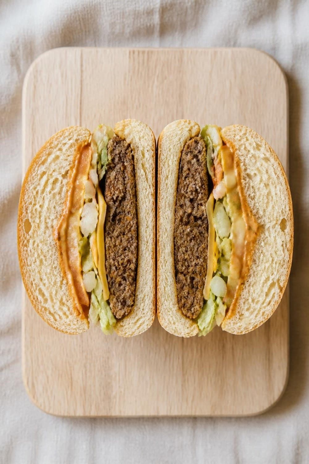 Bicky Burger uit de airfryer — 180°C, 8-12 min