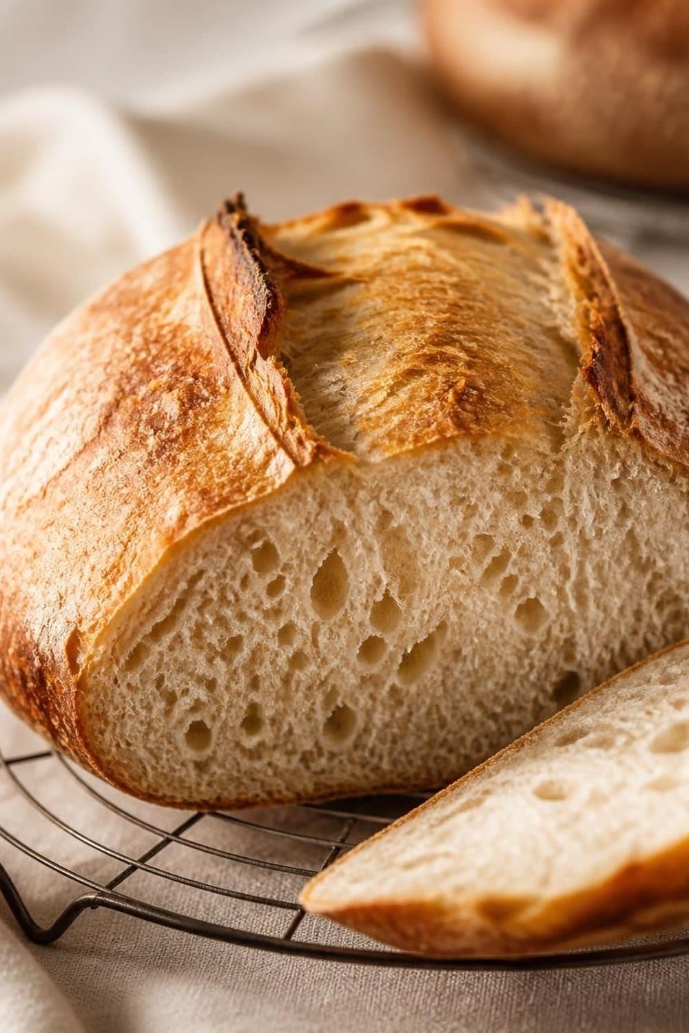 Brood bakken uit de airfryer — 180°C, 20-25 min