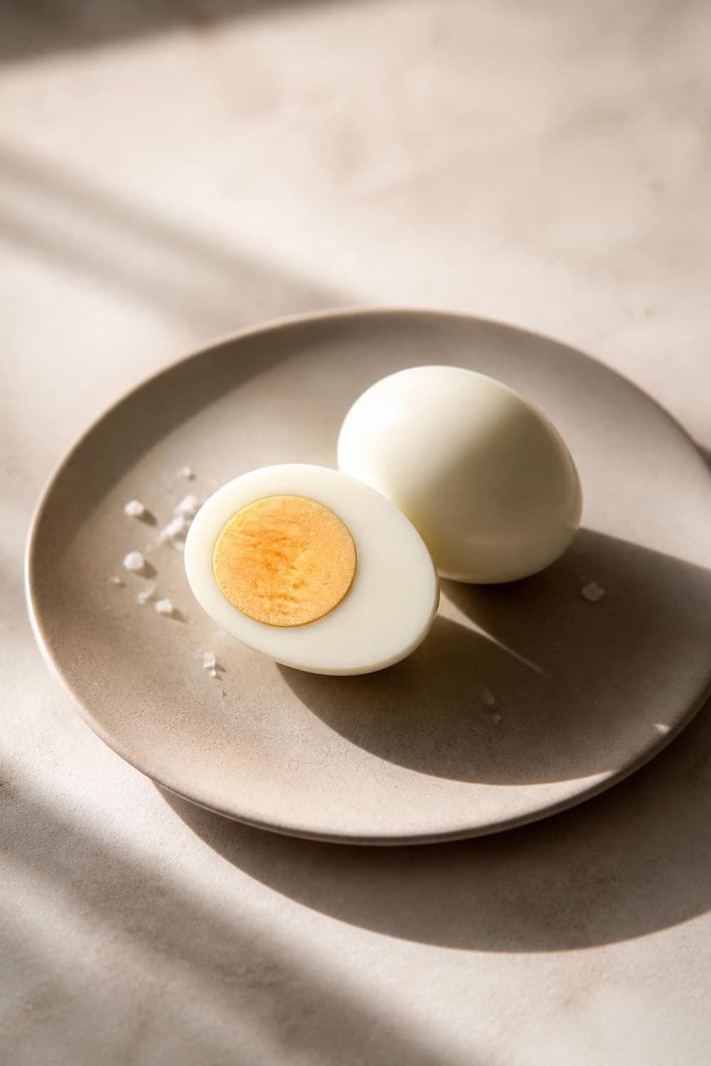 Ei (hardgekookt) uit de airfryer — 130°C, 13-16 min