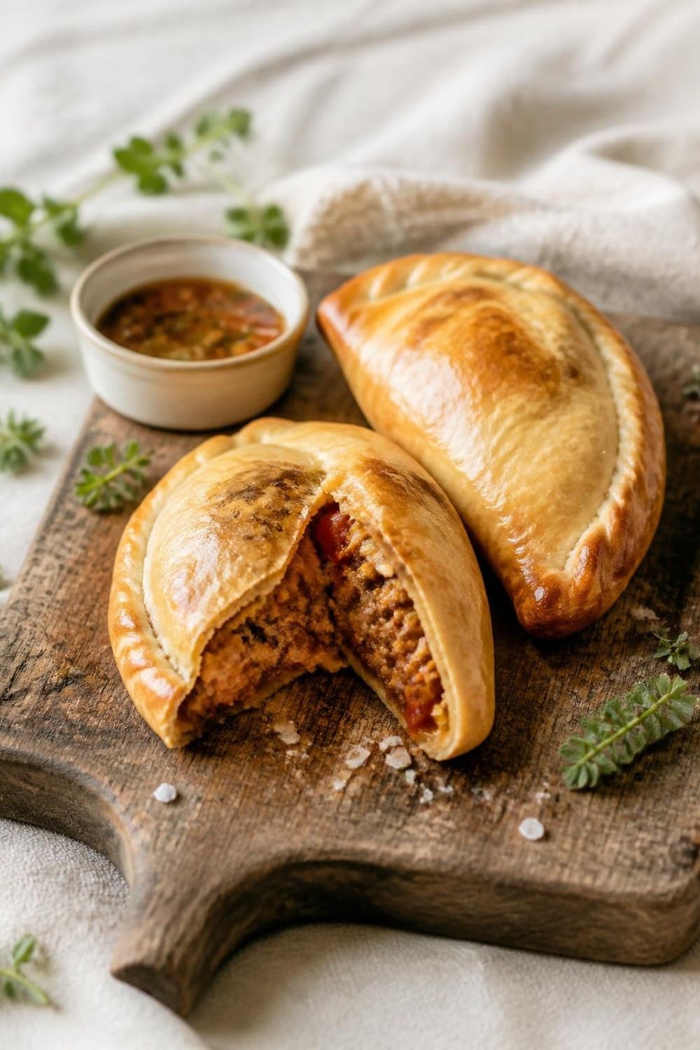 Empanadas uit de airfryer — 190°C, 10-14 min