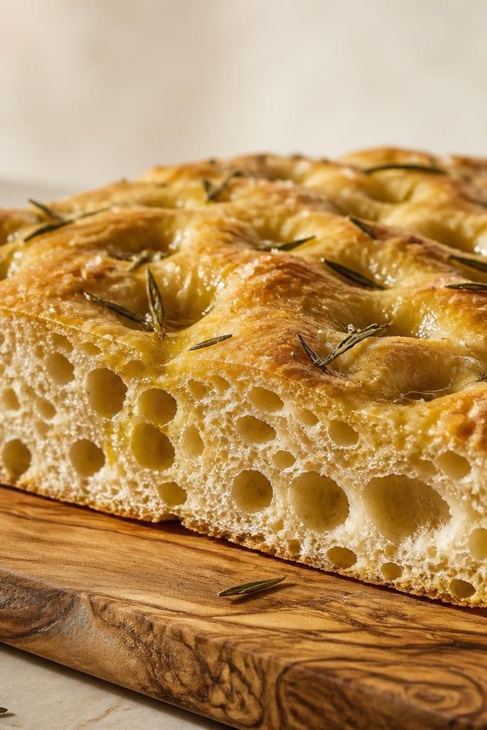 Focaccia uit de airfryer — 180°C, 5-8 min