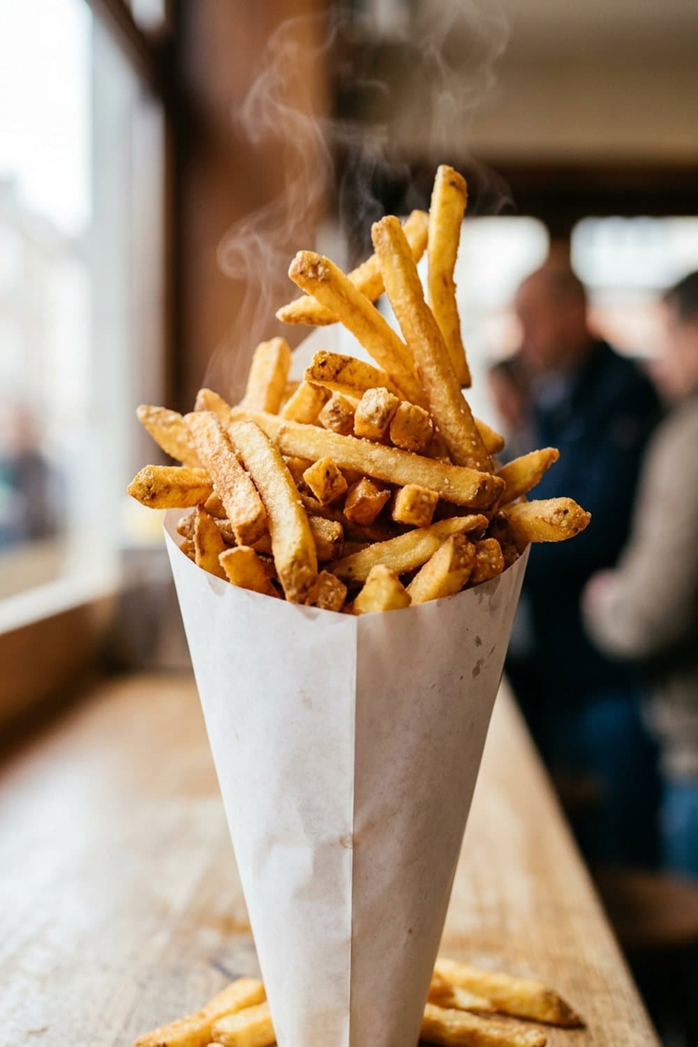 Frieten (vers) uit de airfryer — 200°C, 18-22 min