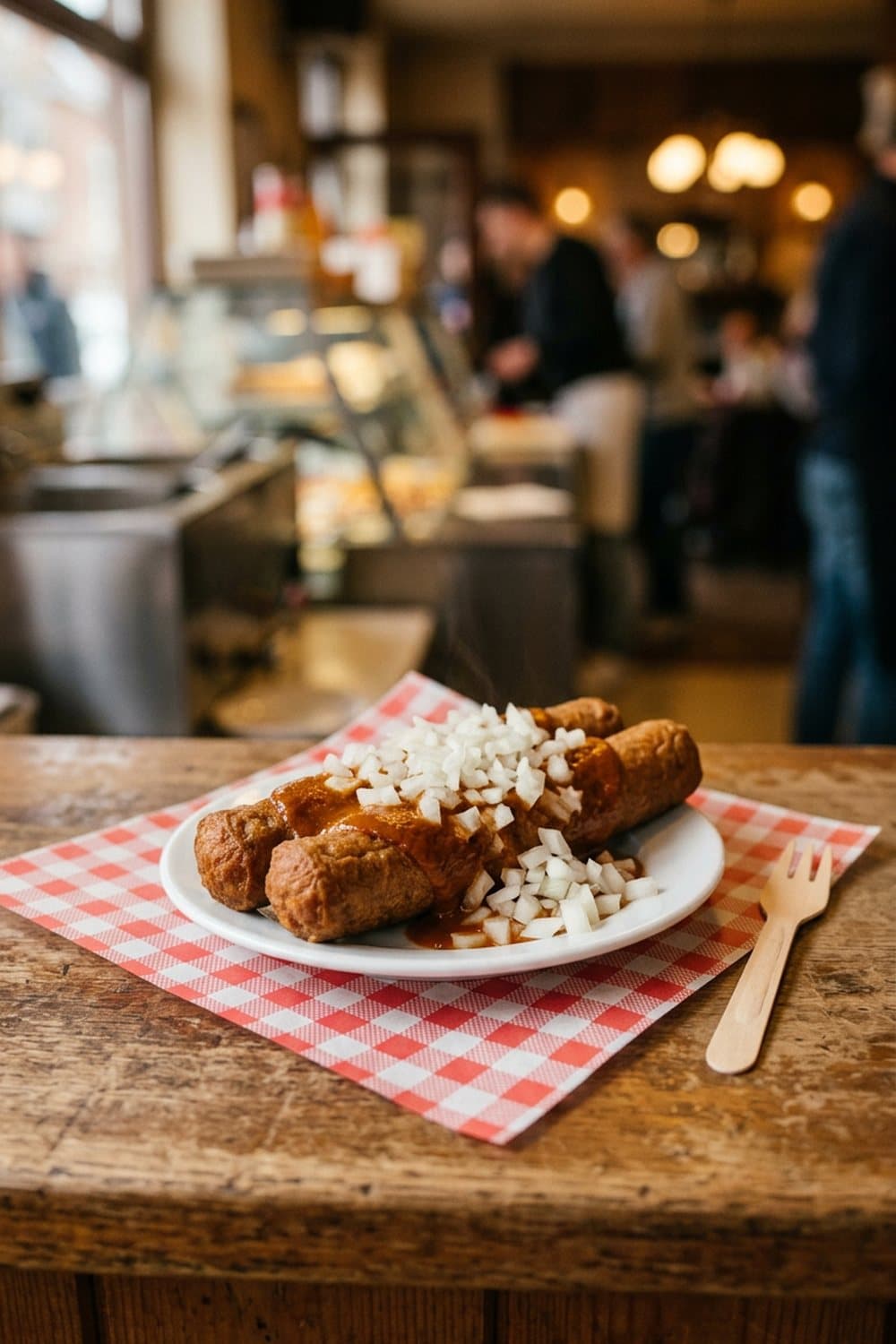 Frikandel uit de airfryer — 200°C, 8-12 min