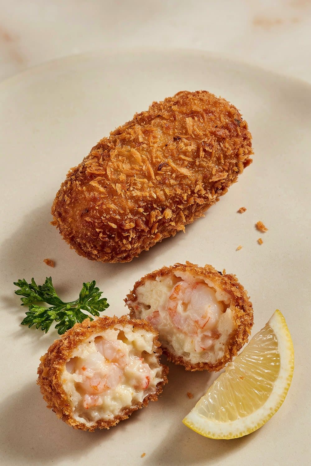 Garnaalkroketten uit de airfryer — 200°C, 8-12 min