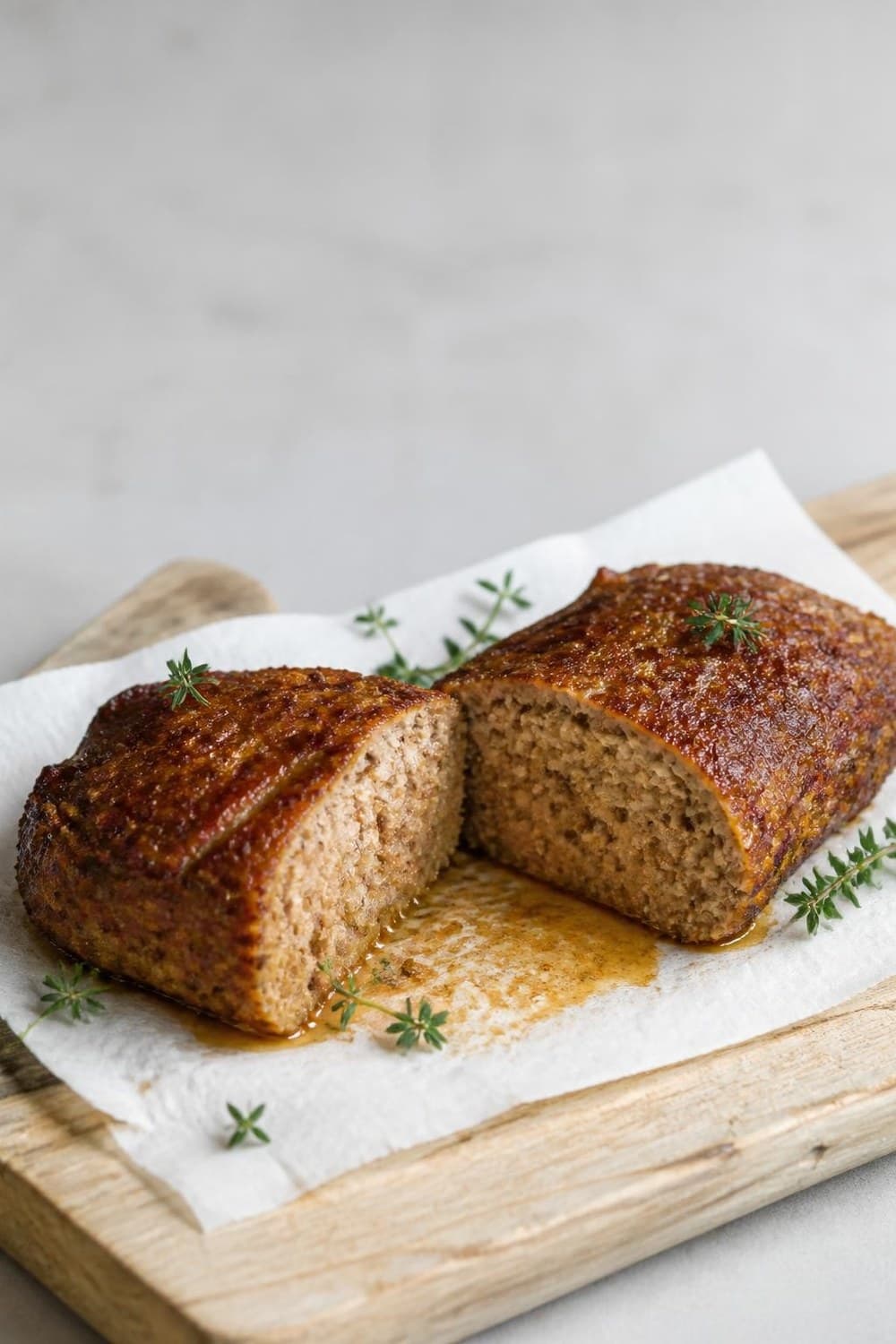 Gehaktstaaf / Lucifer uit de airfryer — 200°C, 8-12 min