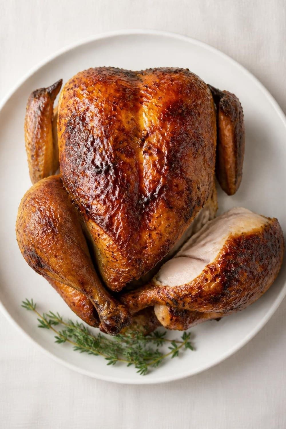 Hele kip uit de airfryer — 180°C, 50-65 min