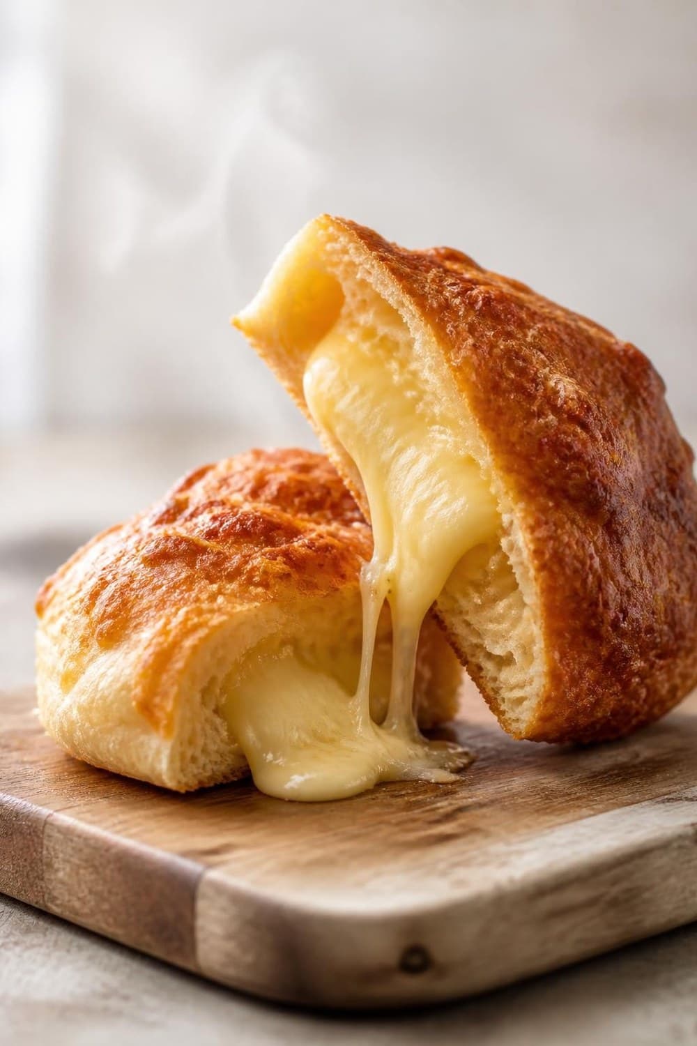 Kaasbroodje uit de airfryer — 170°C, 5-7 min