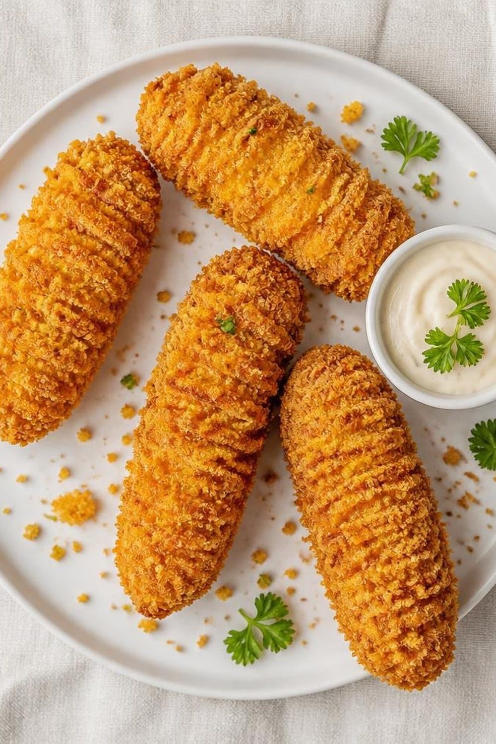Kipcorn uit de airfryer — 200°C, 9-12 min