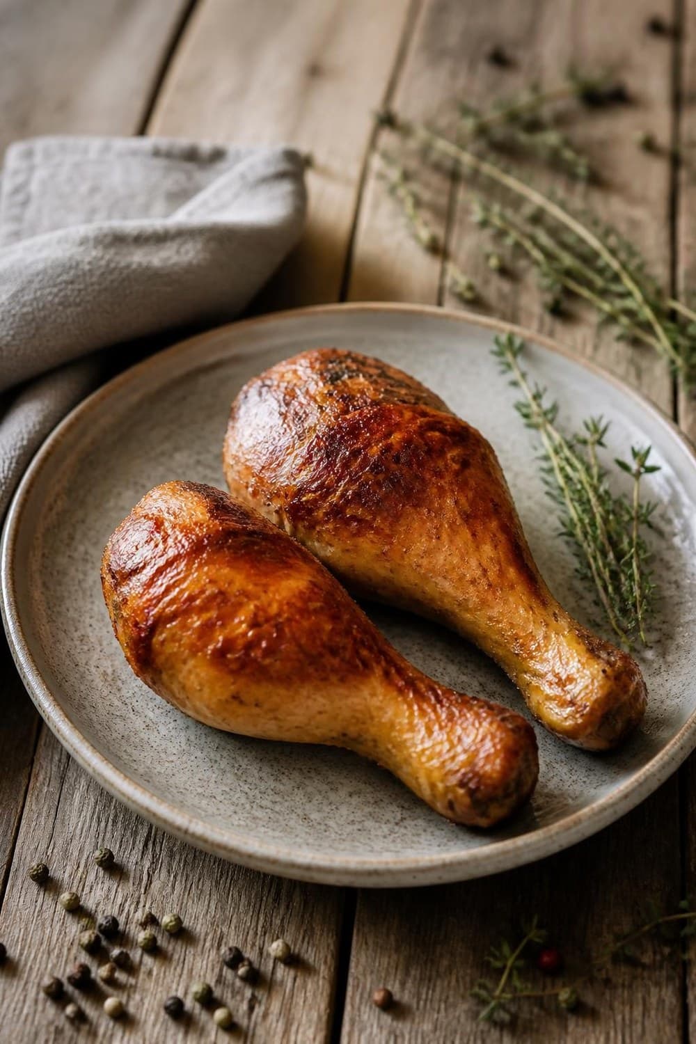 Kippenbouten uit de airfryer — 180°C, 25-35 min