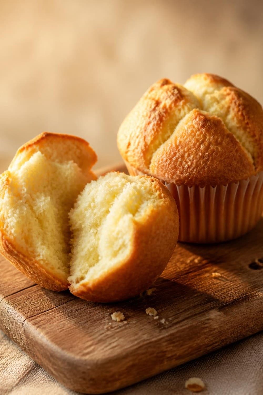 Muffins uit de airfryer — 160°C, 12-16 min
