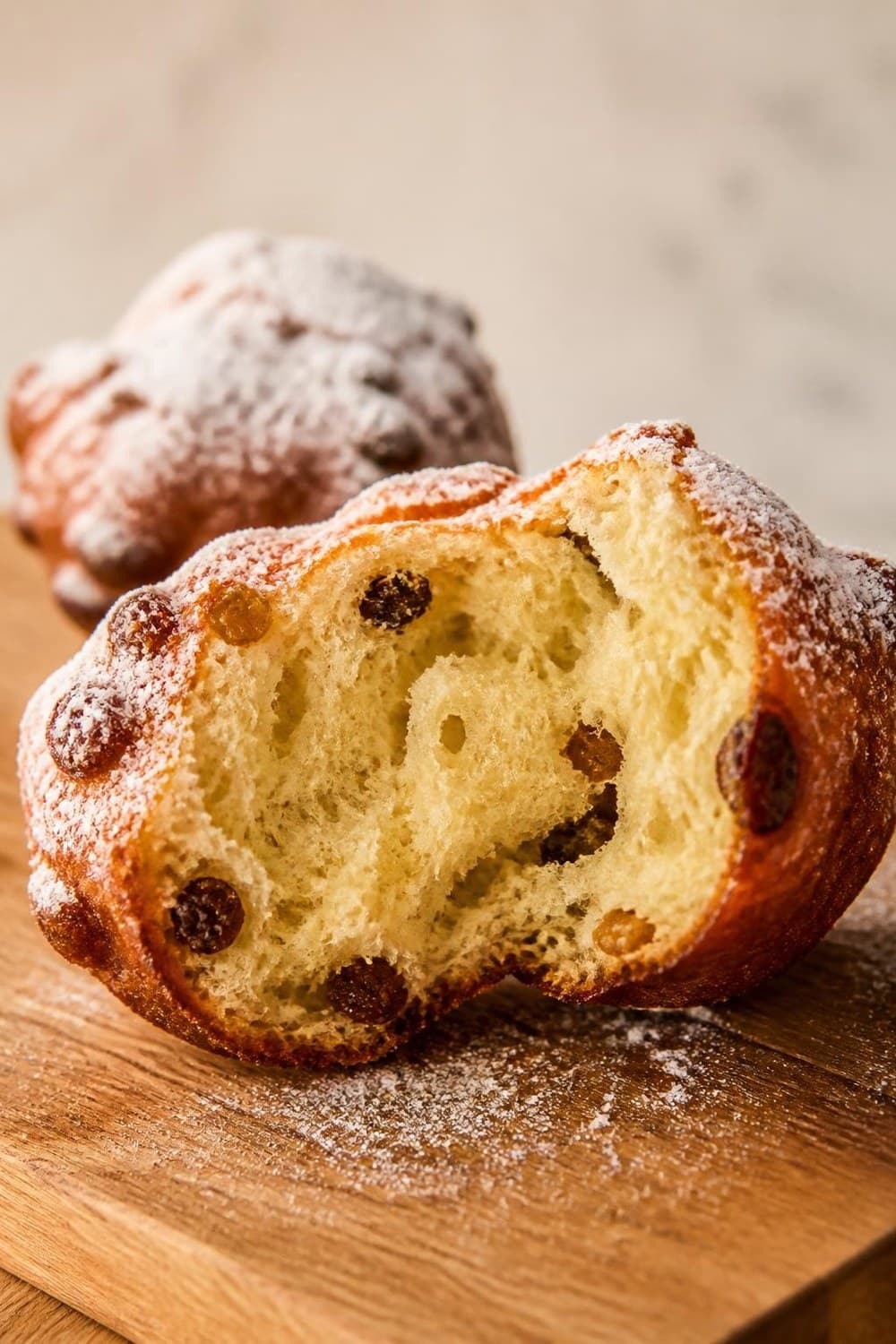 Oliebollen uit de airfryer — 180°C, 8-12 min