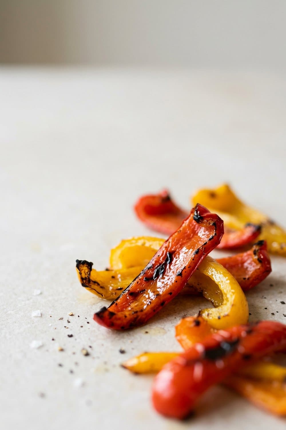Paprika uit de airfryer — 190°C, 10-14 min