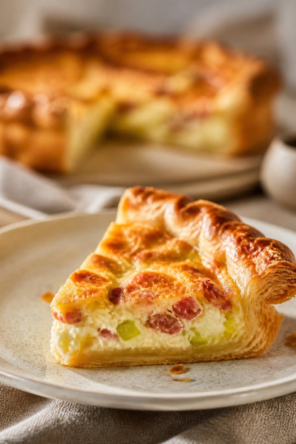 Quiche uit de airfryer — 180°C, 12-18 min