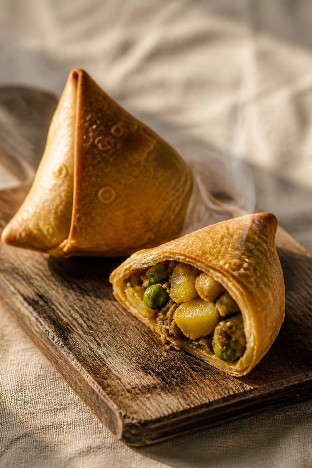 Samosa uit de airfryer — 190°C, 10-14 min