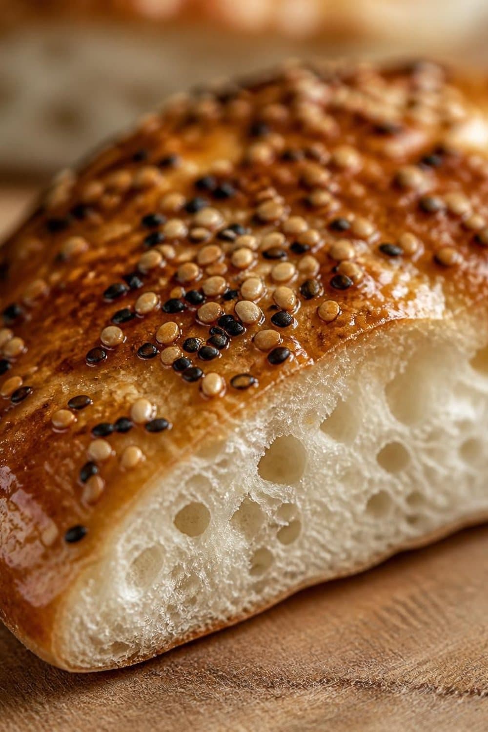 Turks brood uit de airfryer — 180°C, 3-5 min