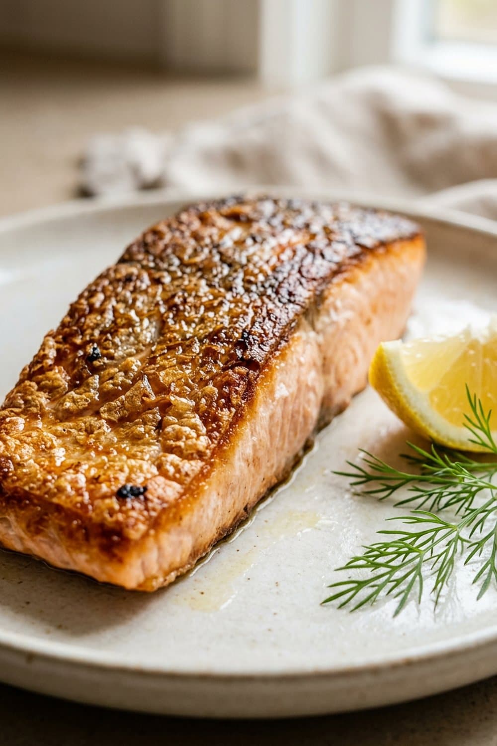 Zalm filet uit de airfryer — 180°C, 10-14 min